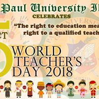 Celebrating World Teachers’ Day, the Paulinian Way⚜️⚜️⚜️
