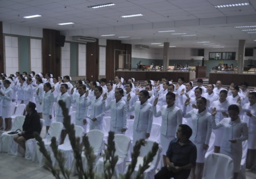 Paulinian Nurses Take the Oath