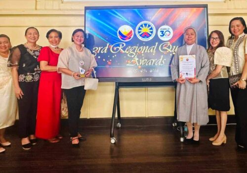 St. Paul University Iloilo was awarded by the Commission on Higher Education (CHED) for its OUTSTANDING BOARD PERFORMANCE