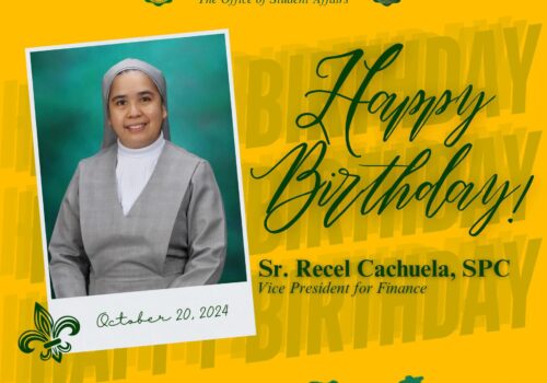 Happy Birthday, Sr. Recel!