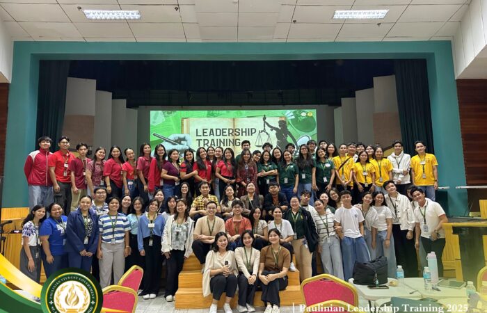 Paulinian Leadership Training 2025 Strengthens Skills, Values, and Unity Among Student Leaders